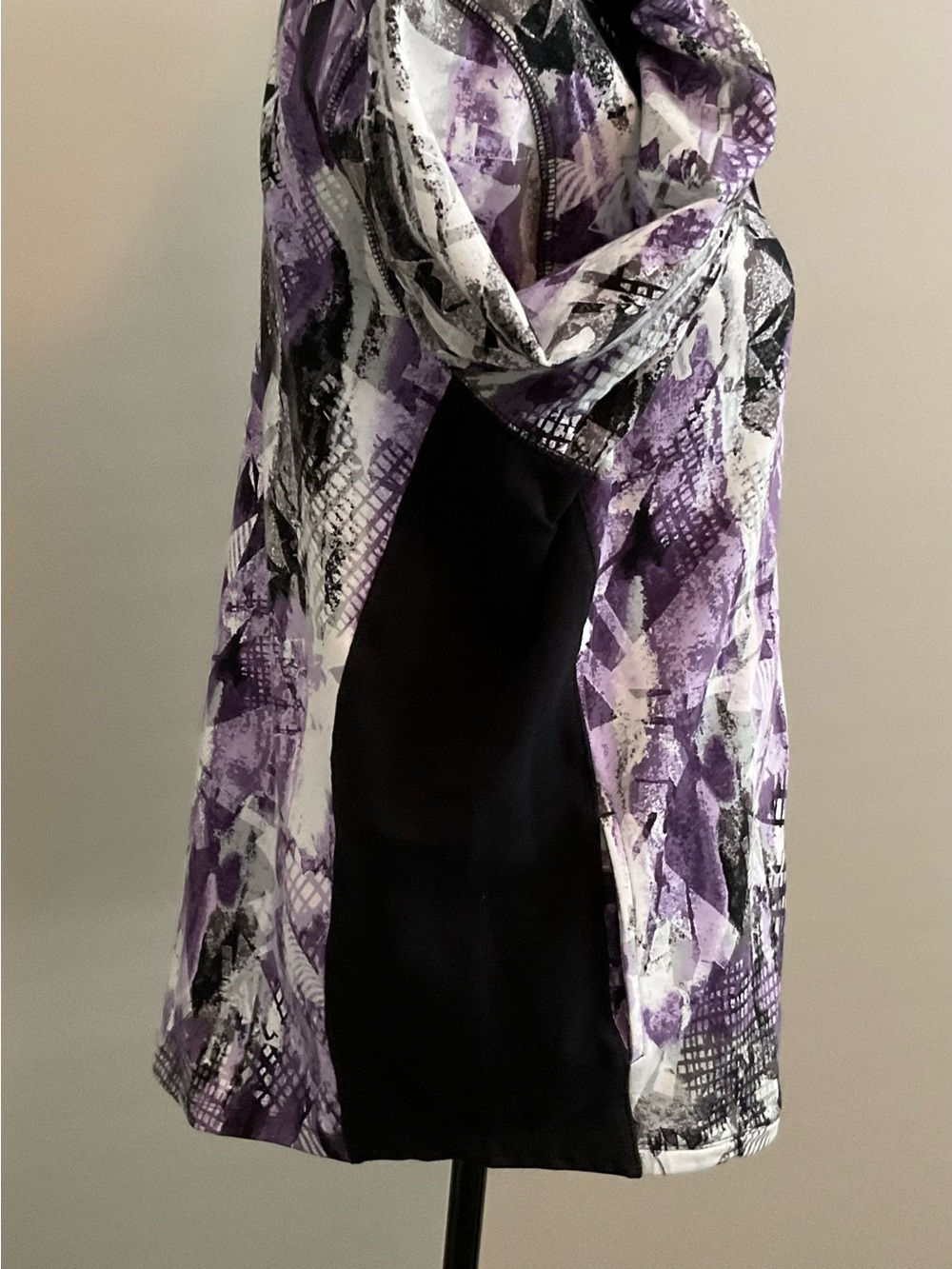 Northern Reflections Purple Abstract Print Jacket - Picture 4 of 7